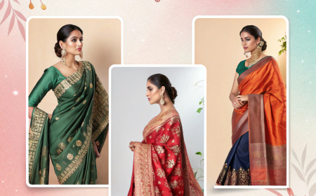 টাঙ্গাইল হাফসিল্ক চুমকি শাড়ি – ঐতিহ্য আর ট্রেন্ডের মেলবন্ধন!