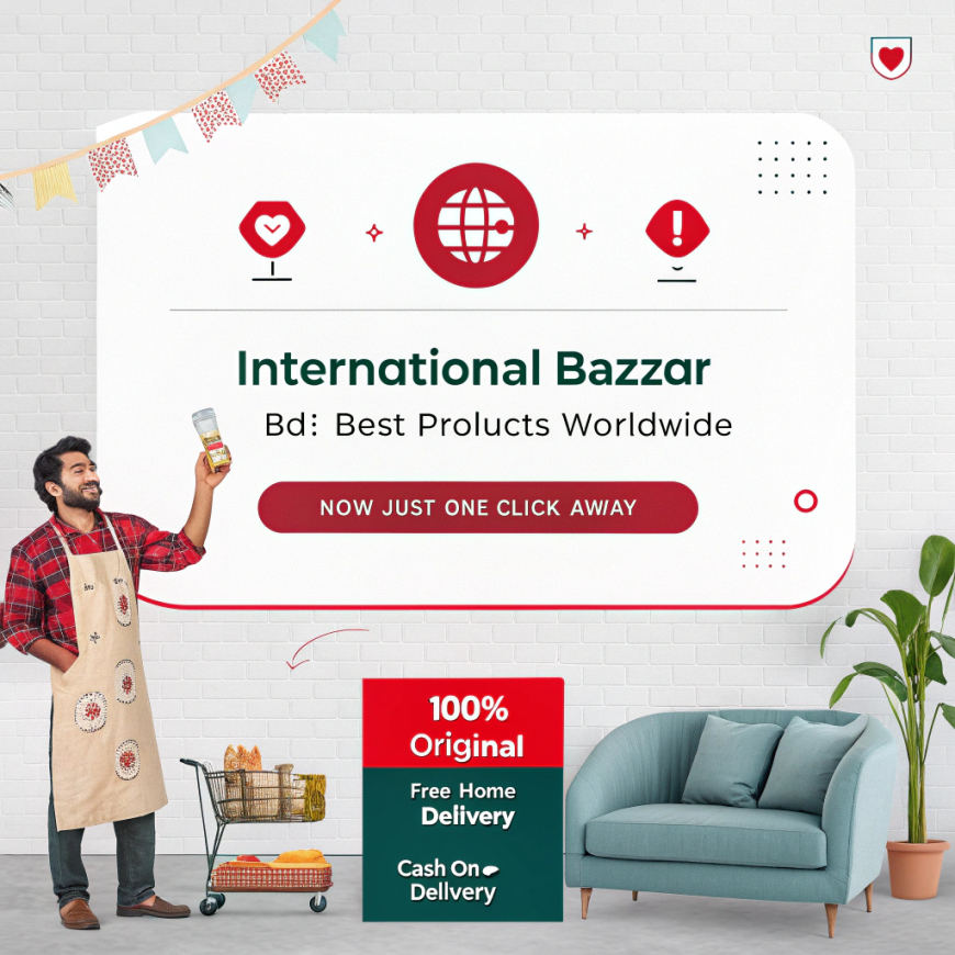 International Bazzar BD - অনলাইন শপিংয়ের নতুন ঠিকানা বাংলাদেশে