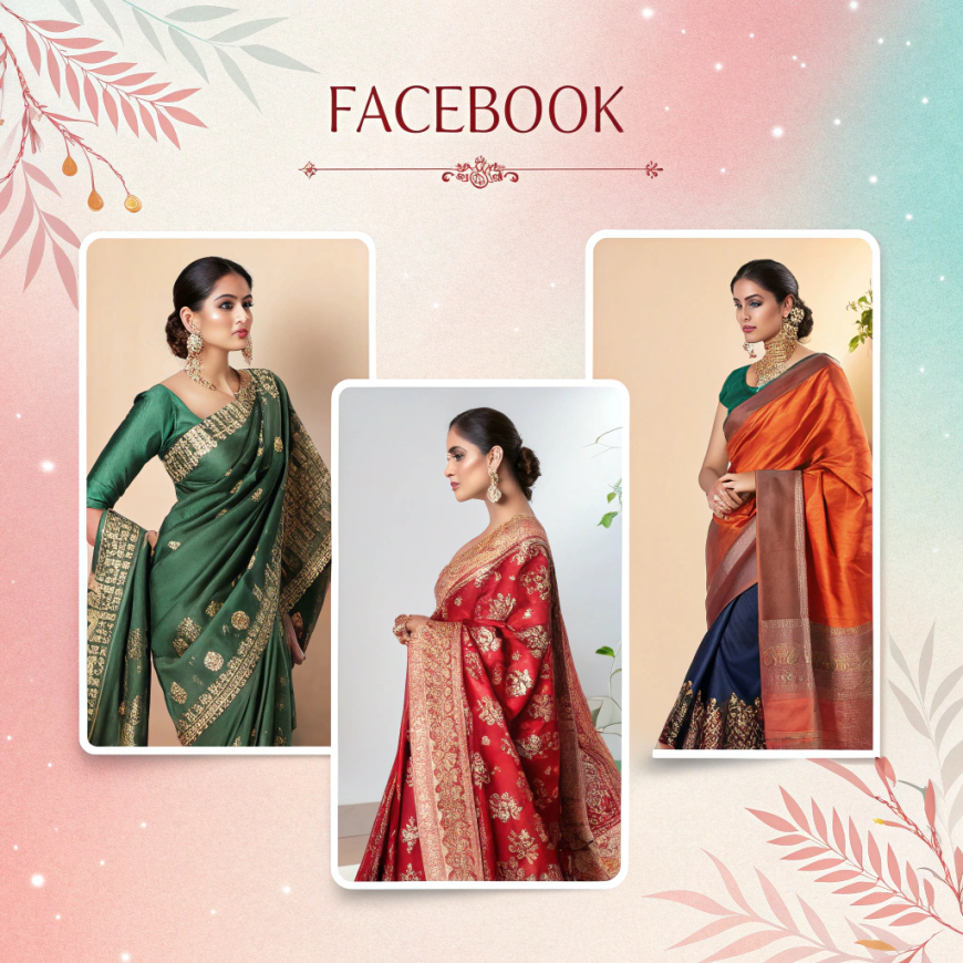 টাঙ্গাইল হাফসিল্ক চুমকি শাড়ি – ঐতিহ্য আর ট্রেন্ডের মেলবন্ধন!