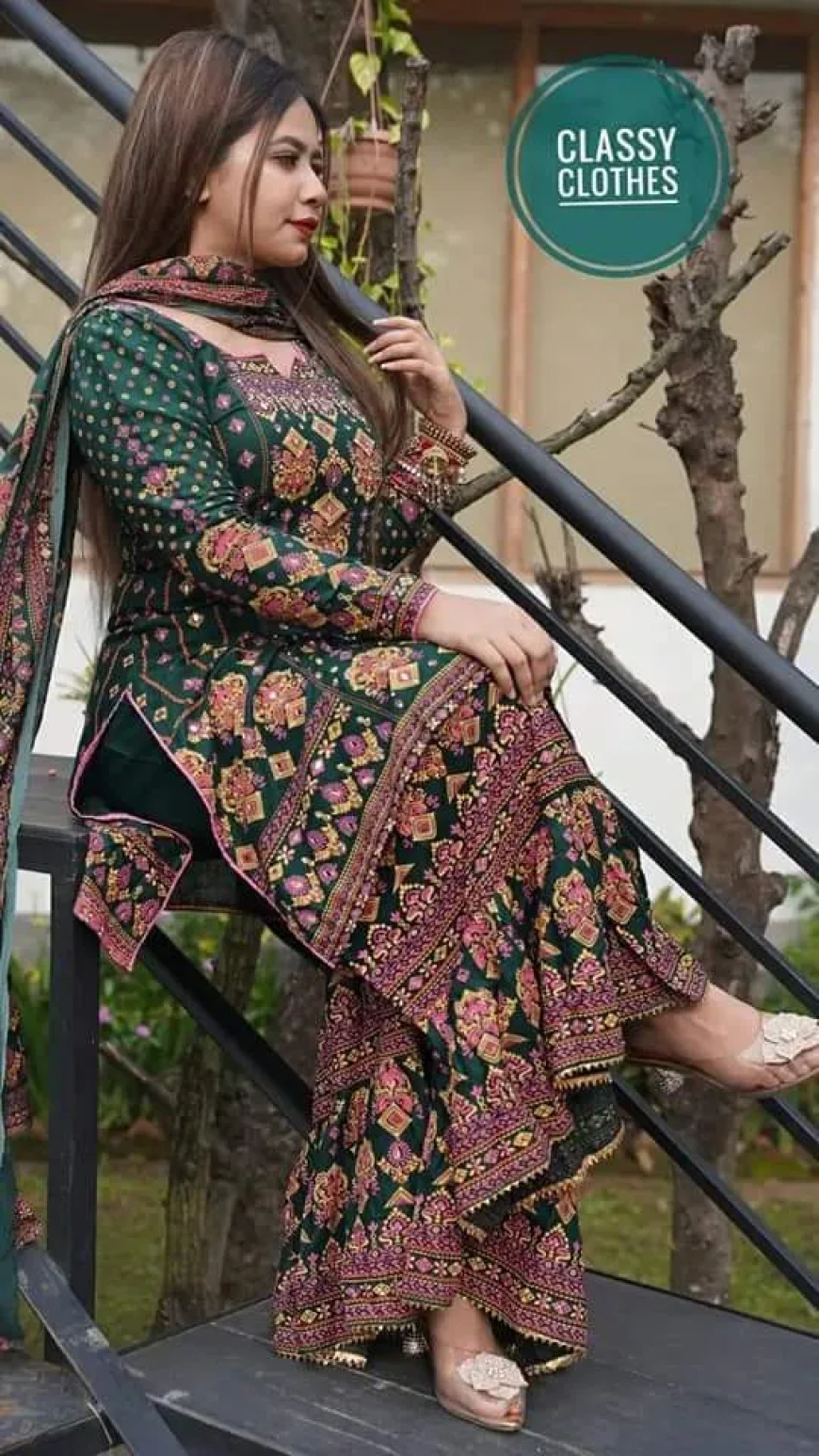 সুন্দর ও ট্রেন্ডি সেলোয়ার কামিজ কালেকশন 2025 | Stylish Salwar Kameez for Women | International  Bazzar BD