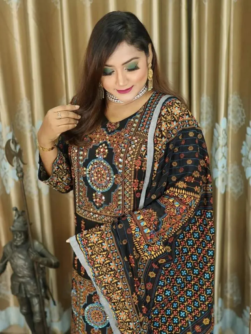 সুন্দর ও ট্রেন্ডি সেলোয়ার কামিজ কালেকশন 2025 | Stylish Salwar Kameez for Women | International  Bazzar BD